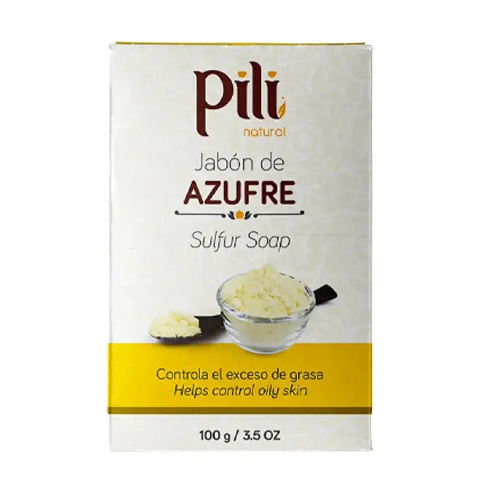 Jabón de Azufre 100 g Pili Natural 1