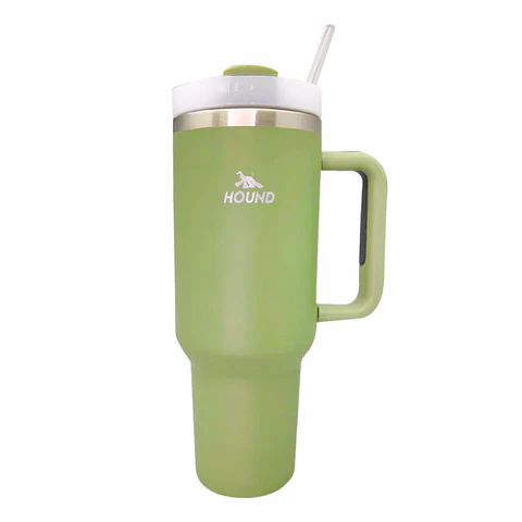 Termo en Acero Inoxidable Verde 40 oz Hound