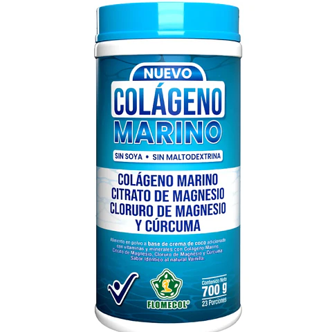 Colágeno Marino con Magnesio 700 gr Flomecol