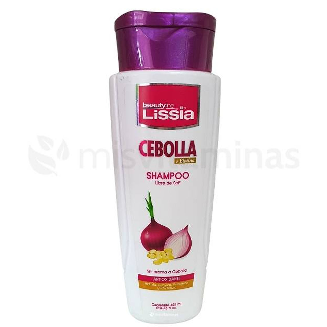 Shampoo Cebolla y Biotina Lissia 1