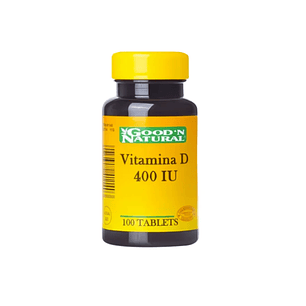 Vitamina D3 400 IU Good'N Natural 100 Tabletas
