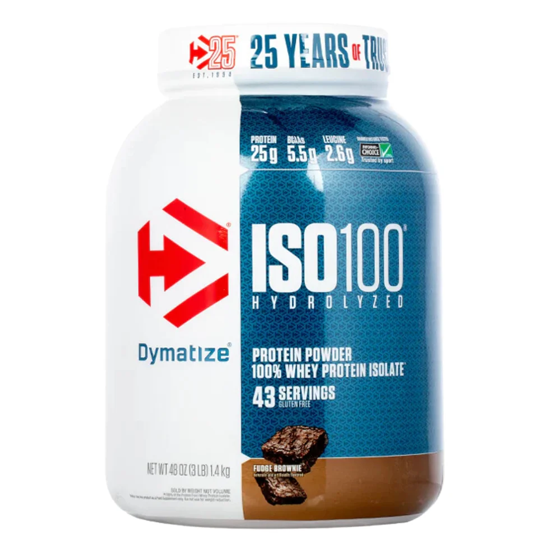 ISO 100 Hydrolyzed 3 Libras Dymatize 1