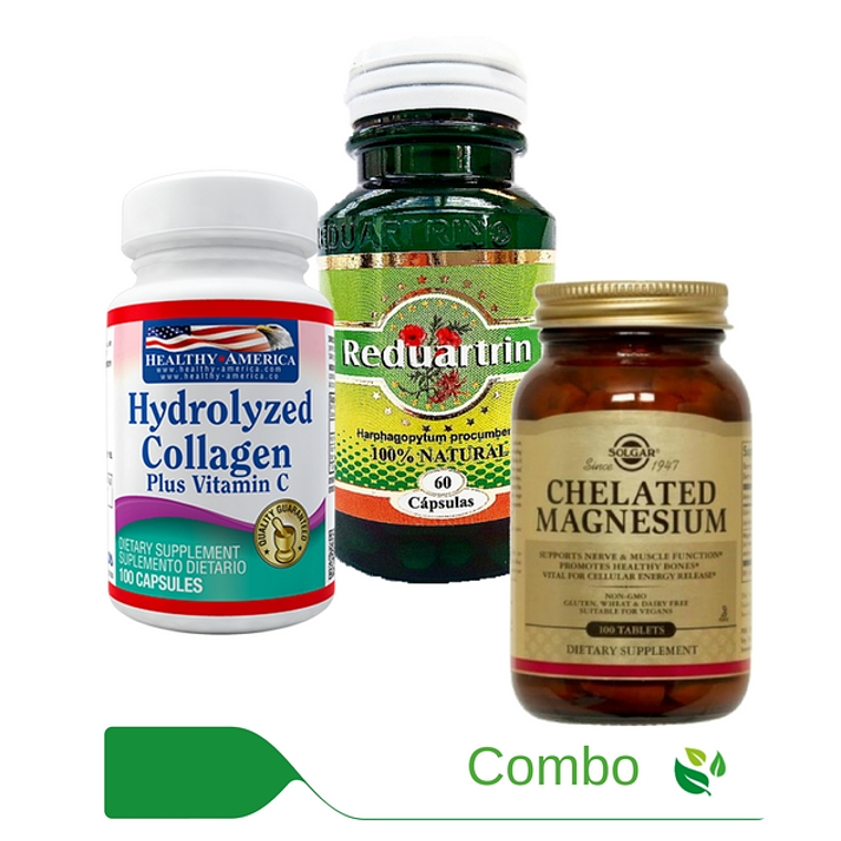 Combo Articulaciones Colágeno Harpagofito Magnesio 1