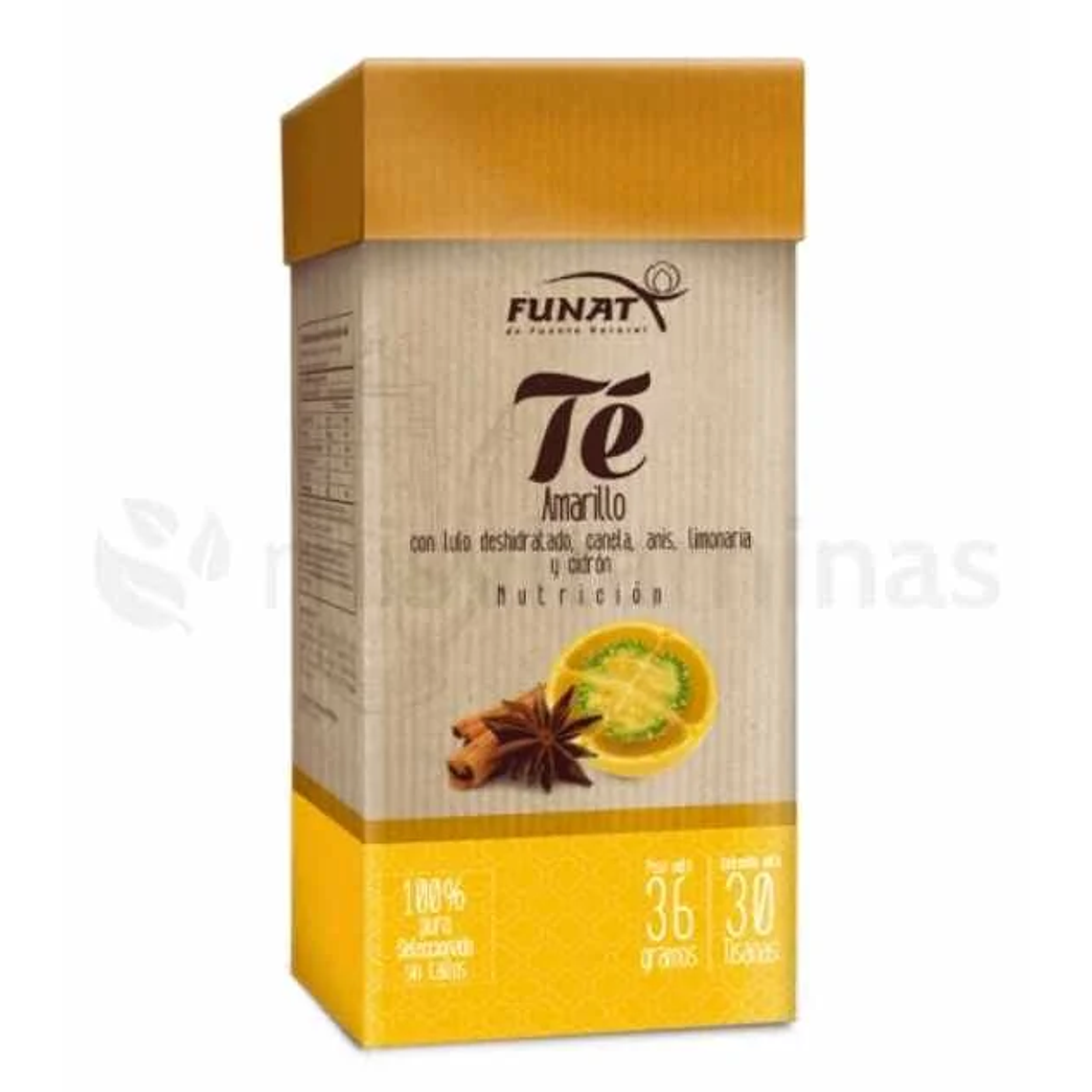 Té Amarillo 30 Tisanas Funat 1