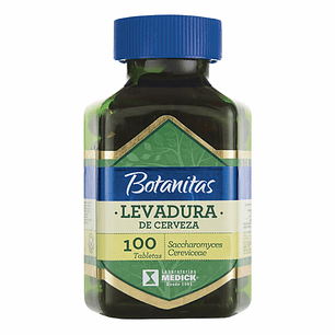 Levadura de Cerveza 100 Tabletas Botanitas