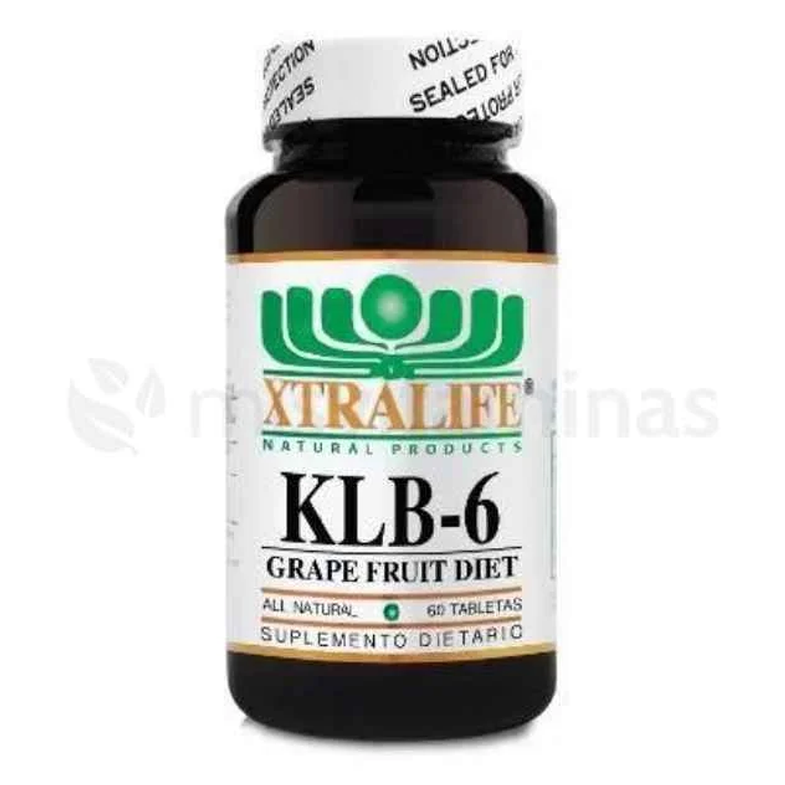 KLB-6 Grape Fruit 60 Tabletas Xtralife 1
