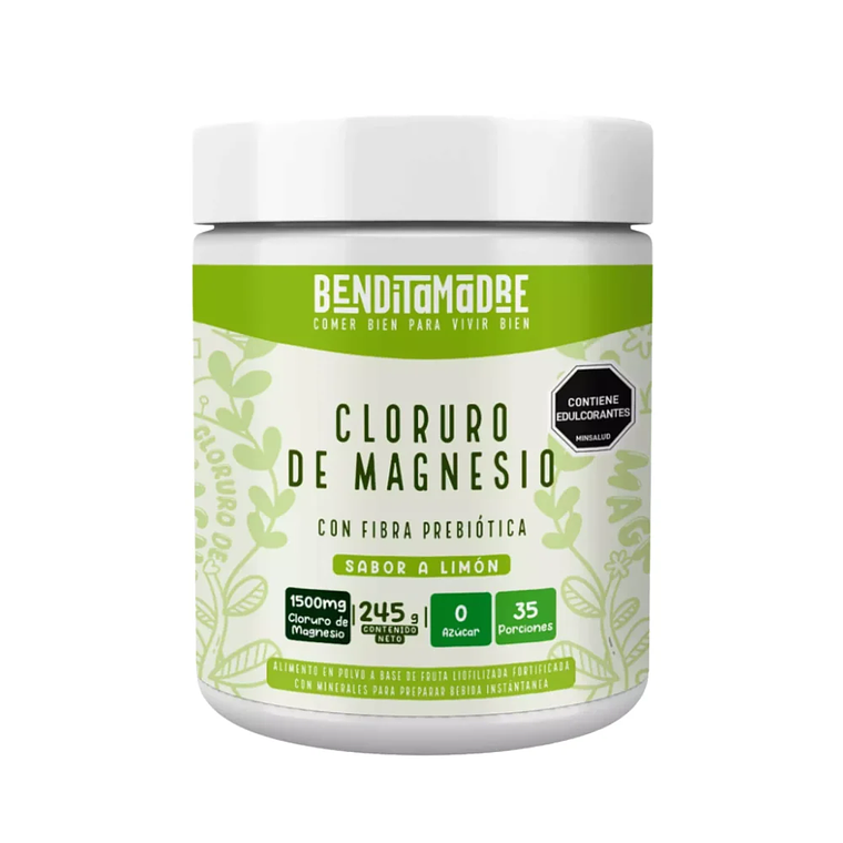 Cloruro de Magnesio 245 grs BenditaMadre  1