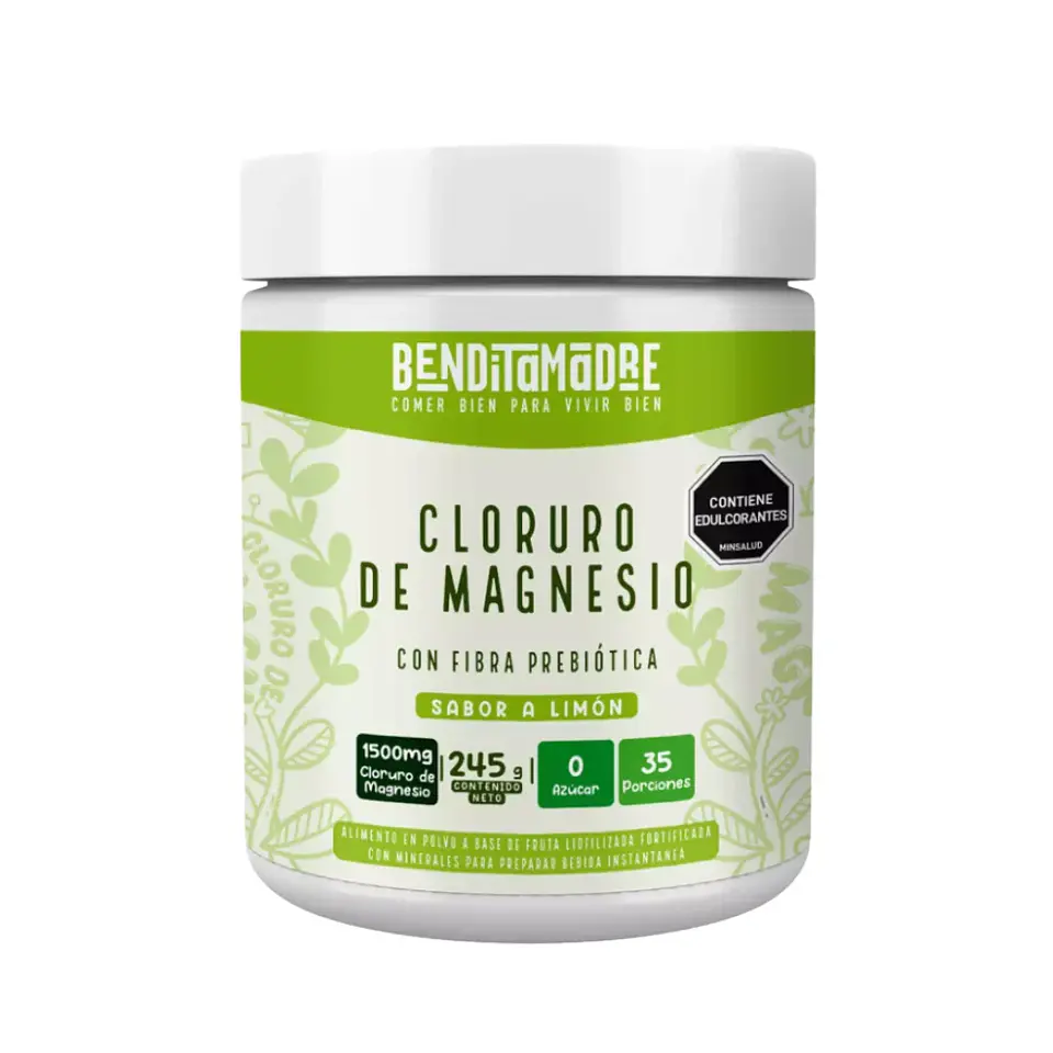 Cloruro de Magnesio 245 grs BenditaMadre  1