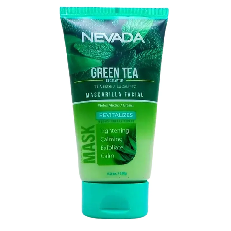 Mascarilla Facial Té Verde Eucalipto 150 gr Nevada 1
