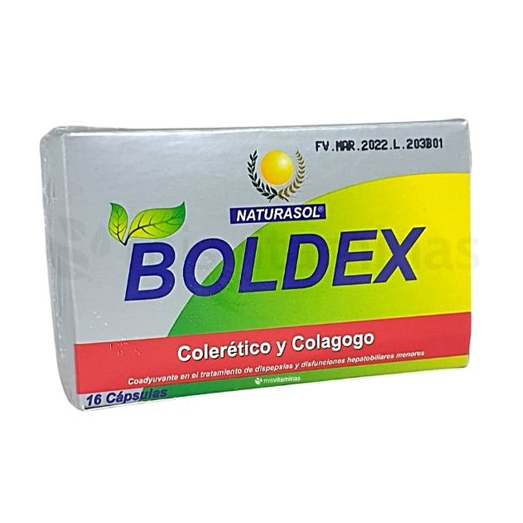 Boldex Purgante 16 Cápsulas Naturasol 1