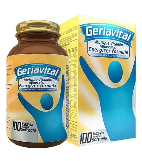 Geriavital Multivitaminico 100 Softgels Healthy America