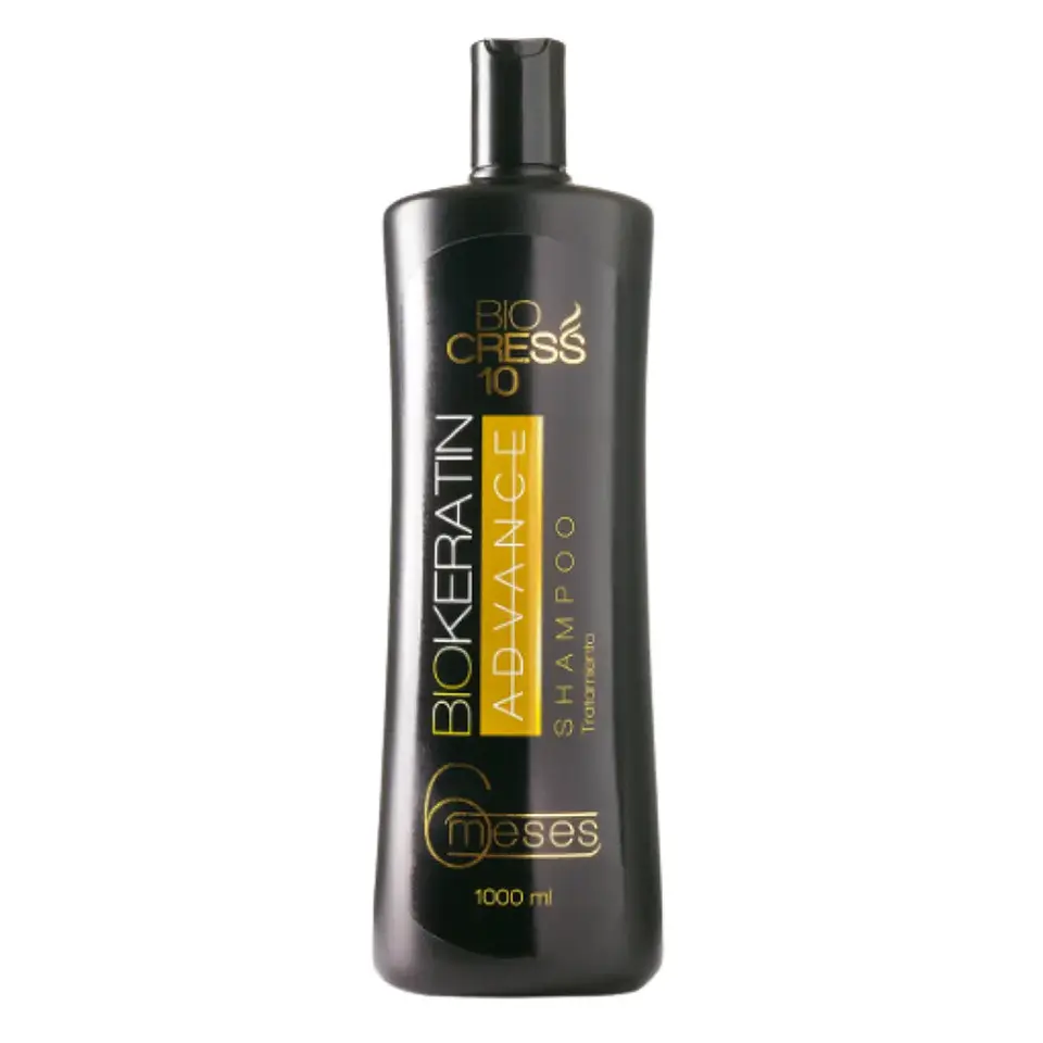 BioKeratin Advance 1 Shampoo Tratamiento 1000 ml Bio Cress 10 1