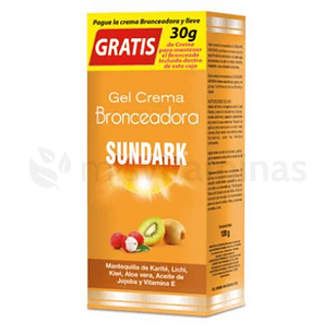 Gel Crema Bronceadora Sundark 120 gr