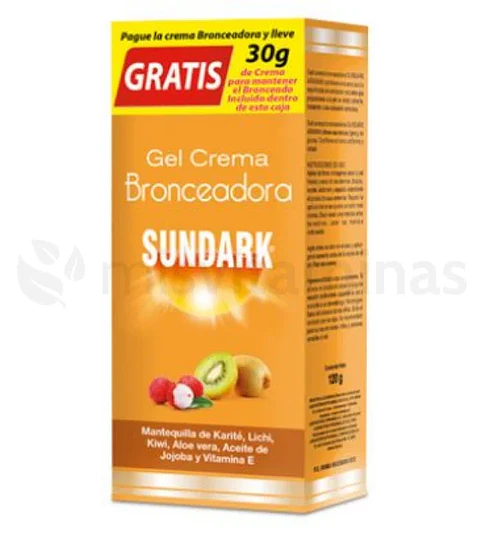 Gel Crema Bronceadora Sundark 120 gr