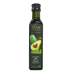 Aceite de Aguacate Extra Virgen con Albahaca Oleo Hass 250 ml