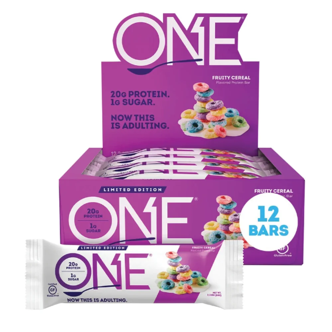 One Yeah Fruity Cereal Caja 12 Barras 1