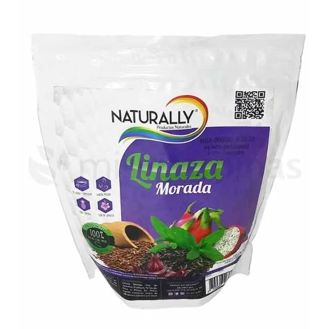 Linaza Morada 500 gramos Naturally  1