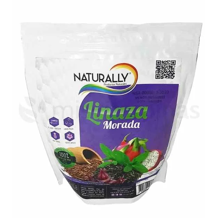 Linaza Morada 500 gramos Naturally  1