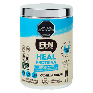 Heal Protein Crema de Vainilla 690 gr FHN