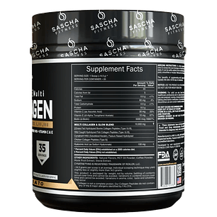 Hydrolyzed Collagen Caramelo 490 g Sascha Fitness