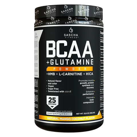 BCAA + Glutamine Mango Sascha Fitness 