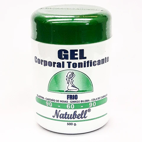 Gel Frío Corporal Tonificante 500 g Natubell