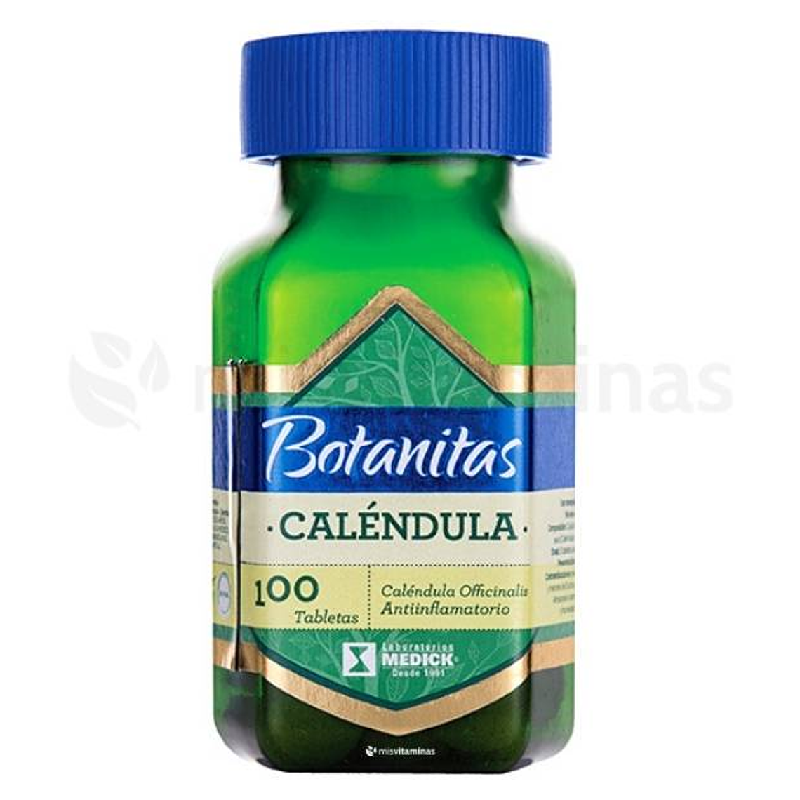 Caléndula 100 Tabletas Botanitas 1