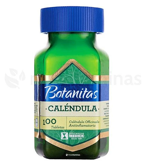 Caléndula 100 Tabletas Botanitas