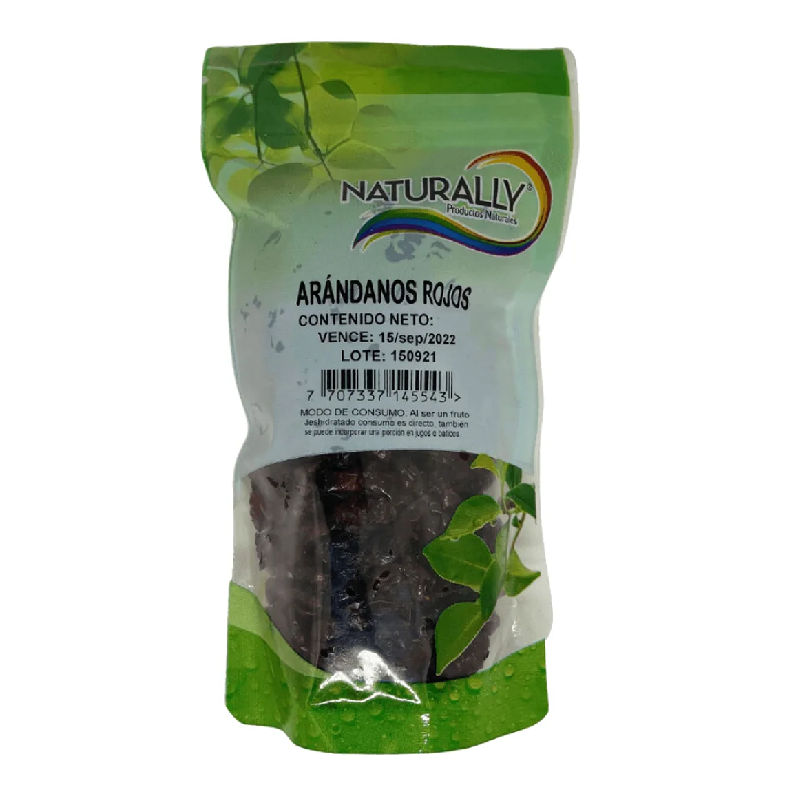 Arándanos Rojos 200 gramos Naturally 1
