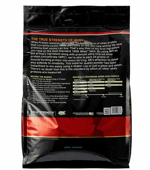 Gold Standard 100% Whey 10 lb Optimum Nutrition  
