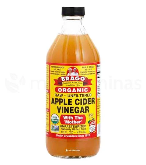 Vinagre de sidra de manzana BRAGG 16 oz 473ml