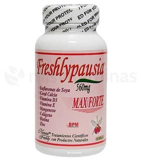 Freshlypausia 560 mg 50 Cápsulas Natural Freshly