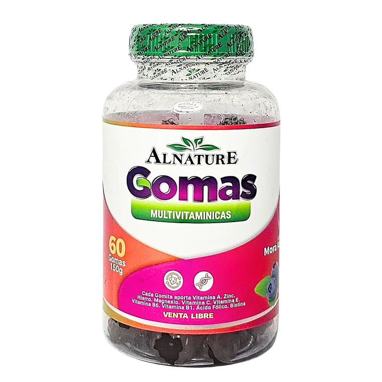 Gomas Multivitaminicas Alnature 60 gomas 1