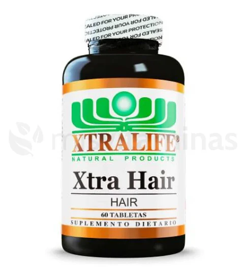 Xtra Hair 60 Tabletas Xtralife