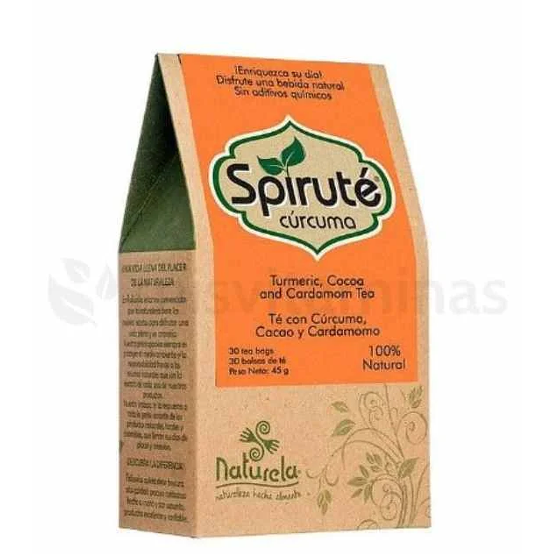 Spiruté Cúrcuma Infusión 20 Tisanas Naturela  1