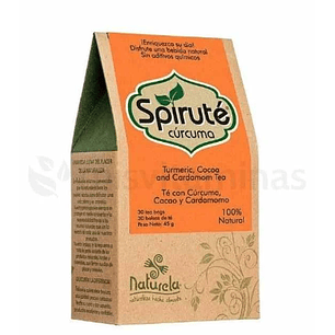 Spiruté Cúrcuma Infusión 20 Tisanas Naturela 