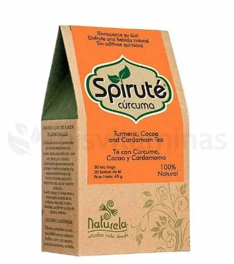 Spiruté Cúrcuma Infusión 20 Tisanas Naturela 