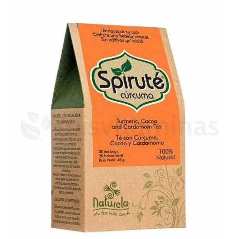 Spiruté Cúrcuma Infusión 20 Tisanas Naturela  1