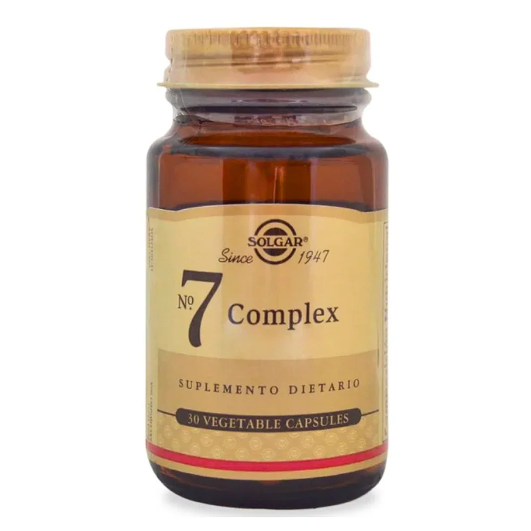 Nº 7 Solgar 30 Cápsulas  1