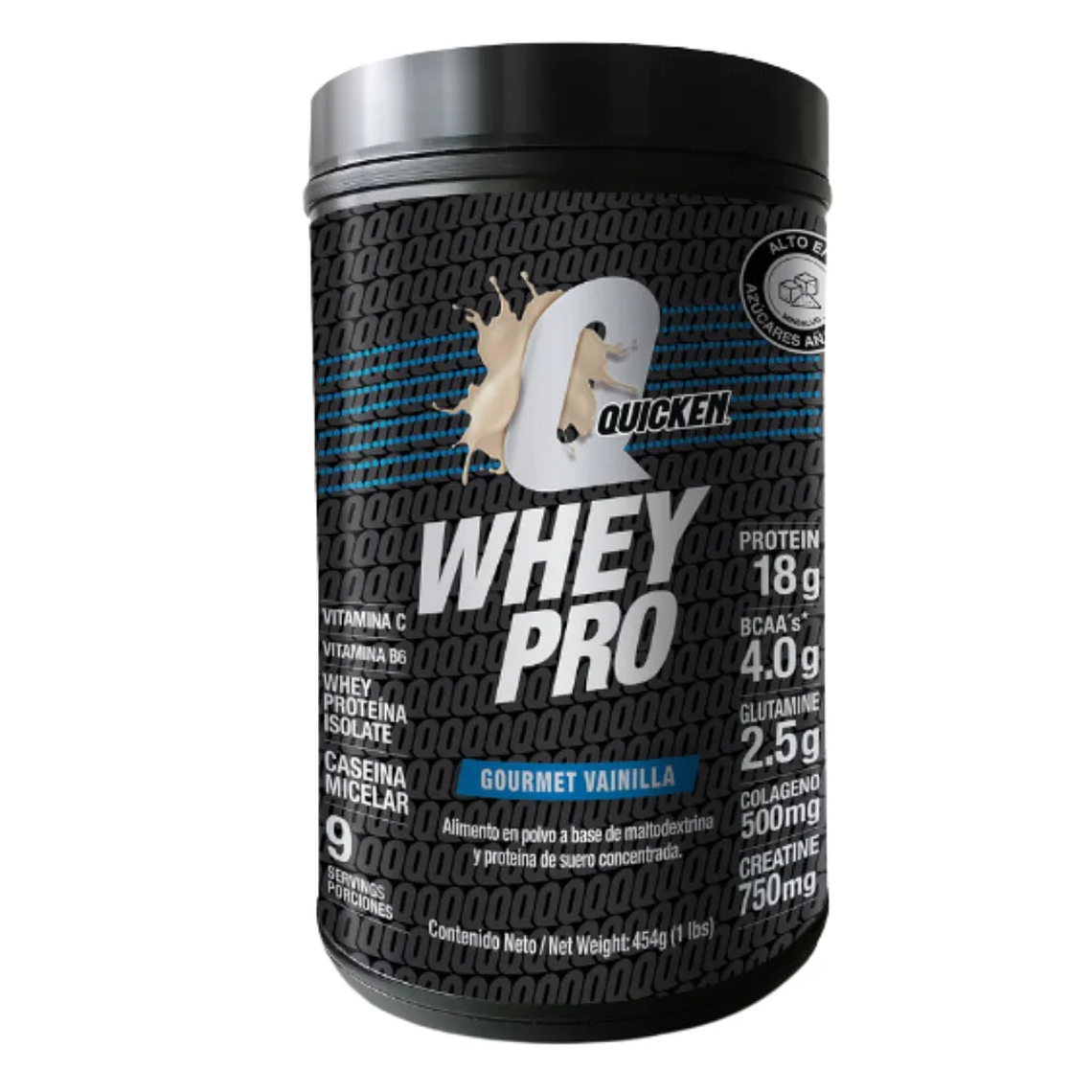 Quicken Whey Pro 454 gr Vainilla 1