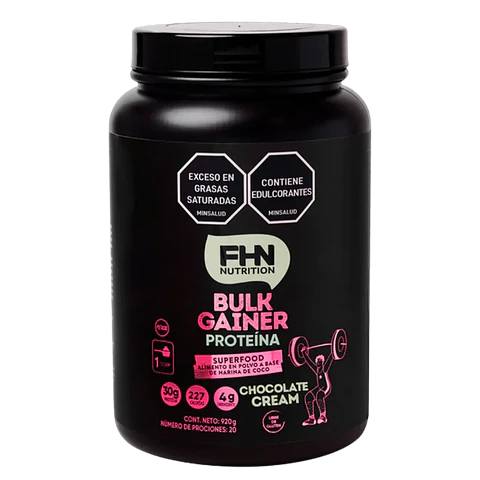 Bulk Gainer Proteína Crema de Chocolate 920 gr FHN