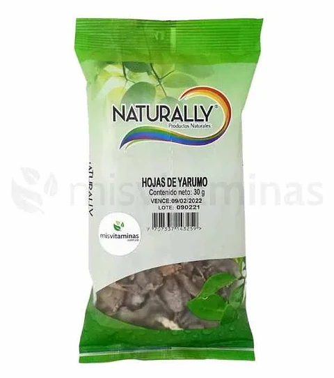 Hojas de Yarumo 30 gramos Naturally 