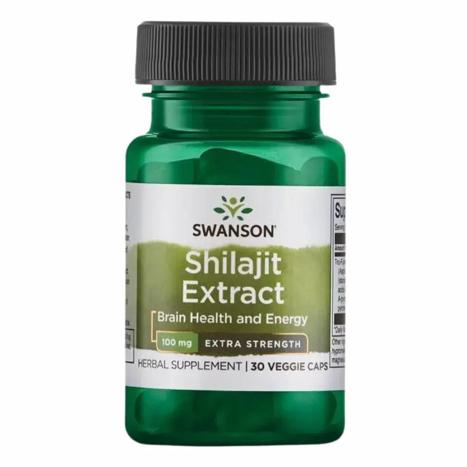 Shilajit Extract 100 mg 30 Cápsulas Swanson 1