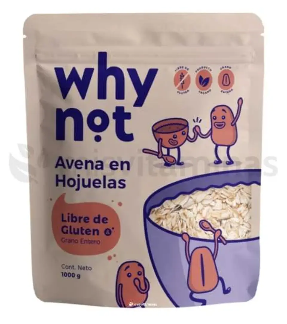 Avena en Hojuelas 1000 gr Why Not 1