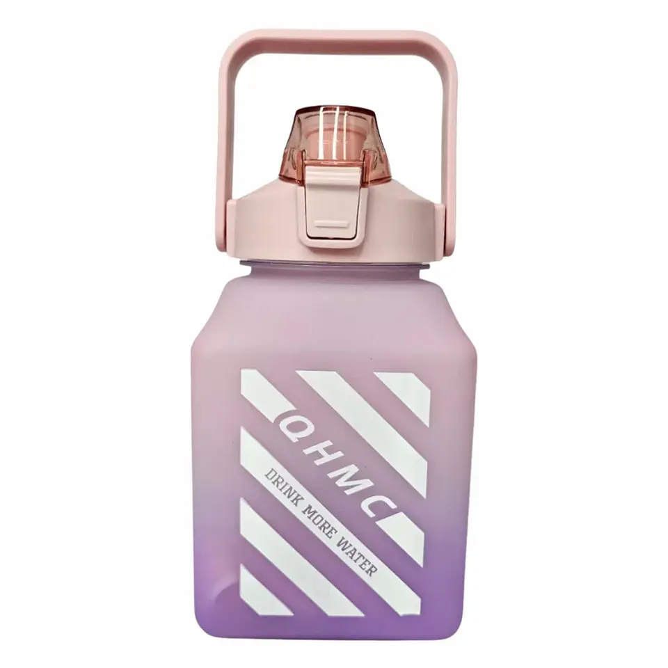 Shaker QHMC 1 Litro Morado y Rosado 1