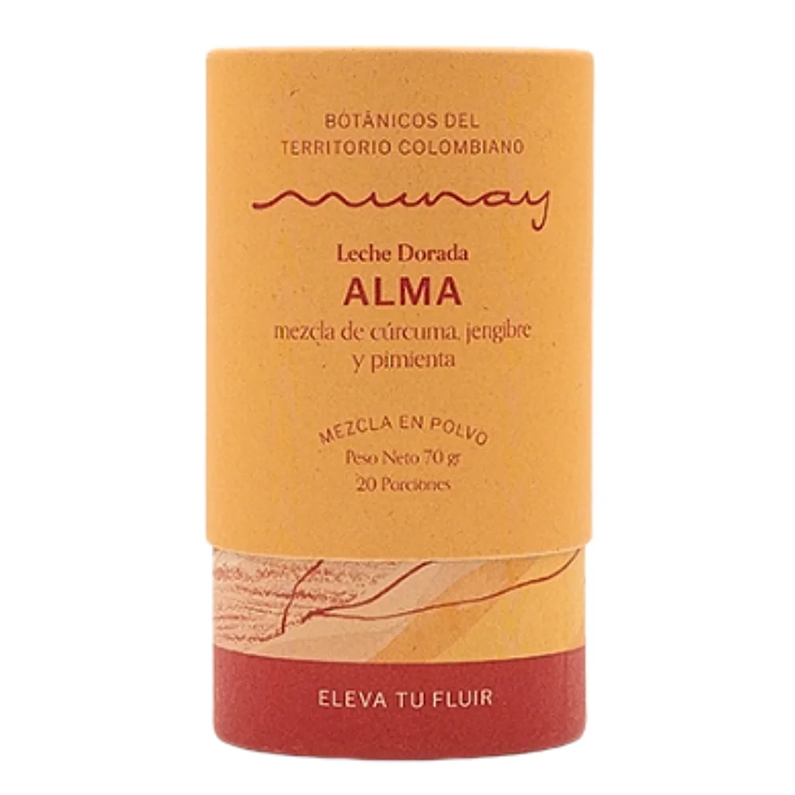 Leche Dorada Alma 70 gr Mezcla en Polvo Munay 1