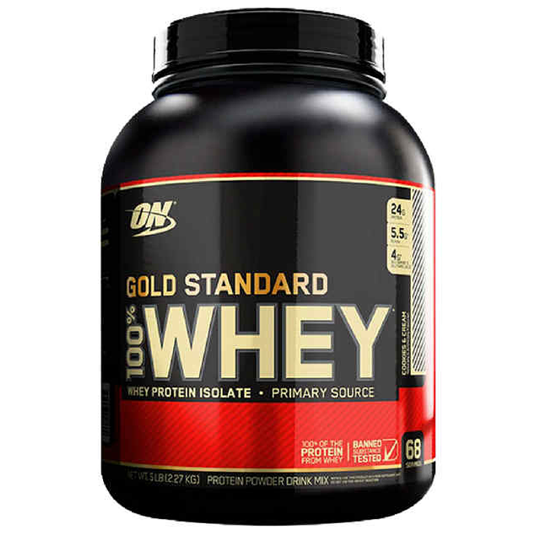 Gold Standard 100 % Whey 5 Libras Optimun Nutrition Chocolate 1