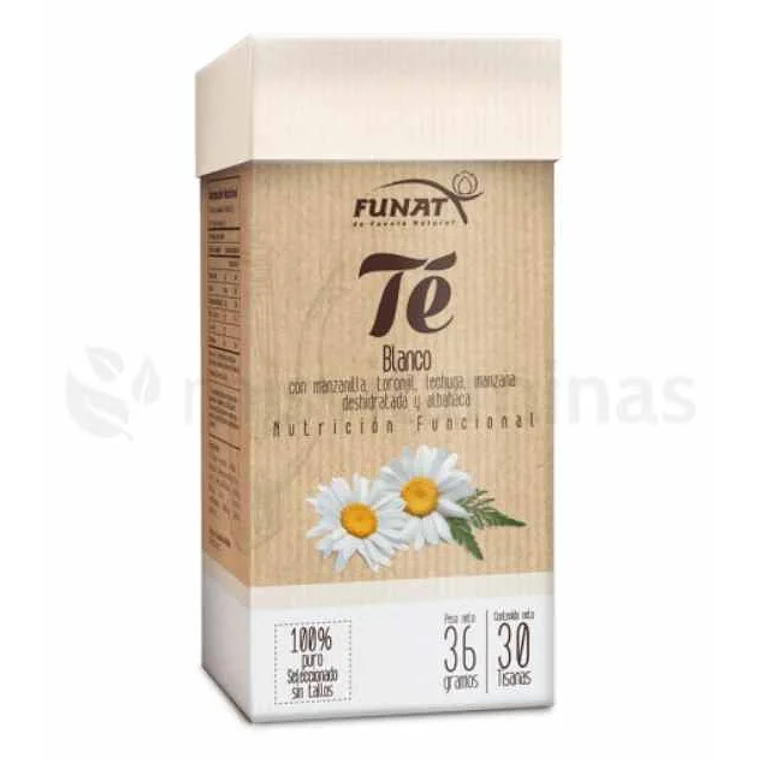 Té Blanco 30 Tisanas Funat 1