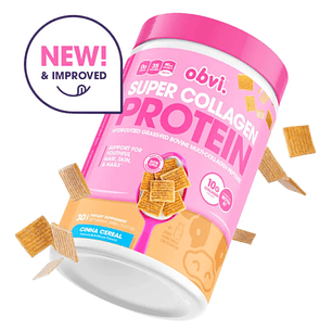 Super Collagen Protein Cinna Cereal 30 Servicios Obvi