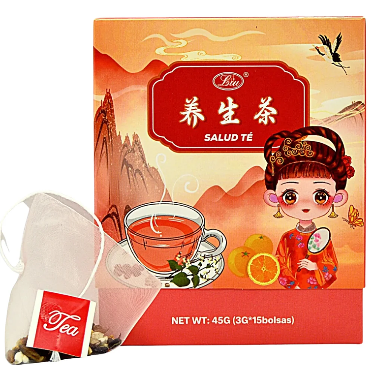 Té con Frutos Salud Té 45 gramos Liu 1